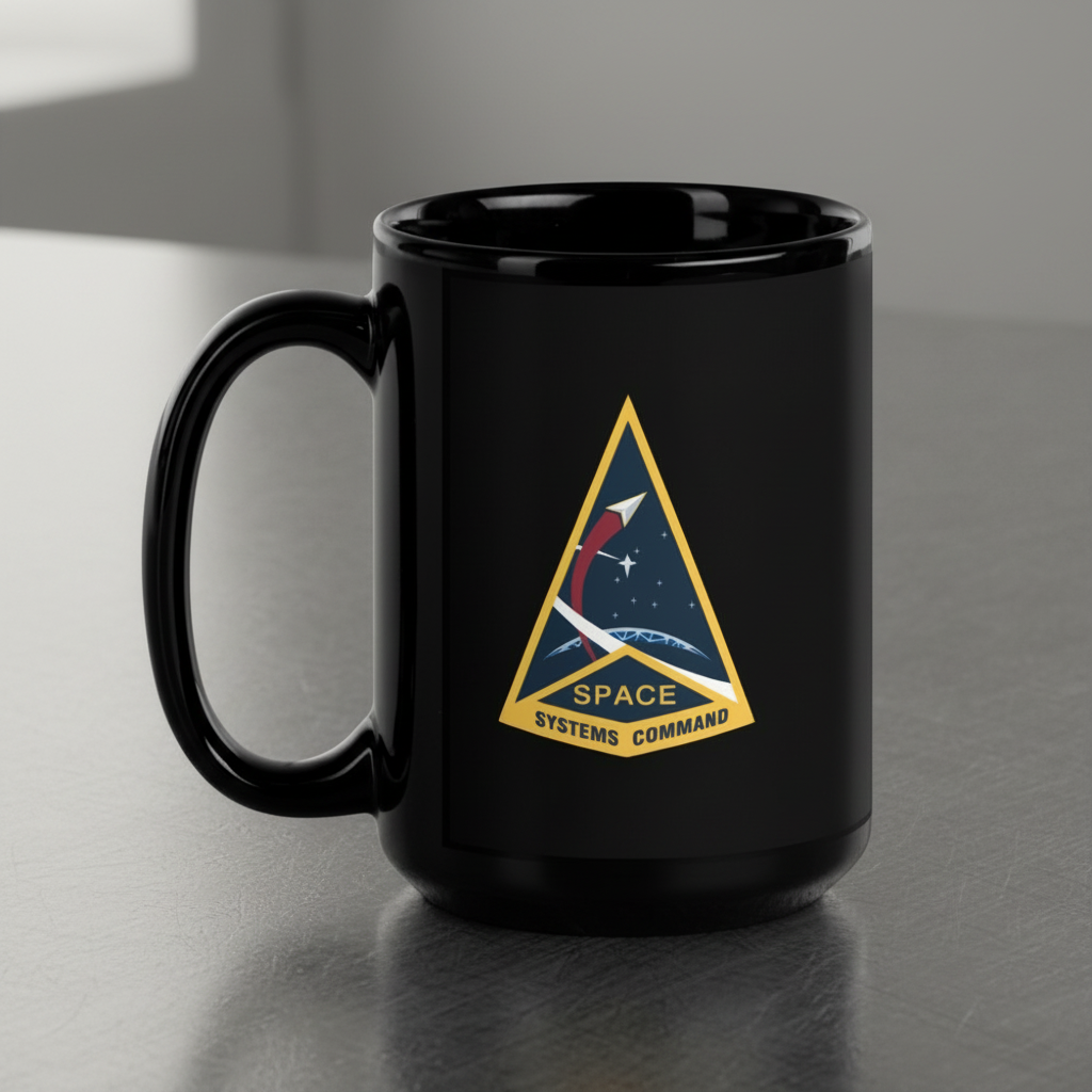 15oz Black Glossy Mug - SSC