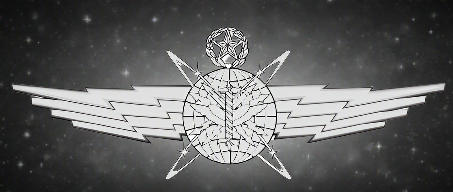 Cyberspace Operator Badge - Metal Art