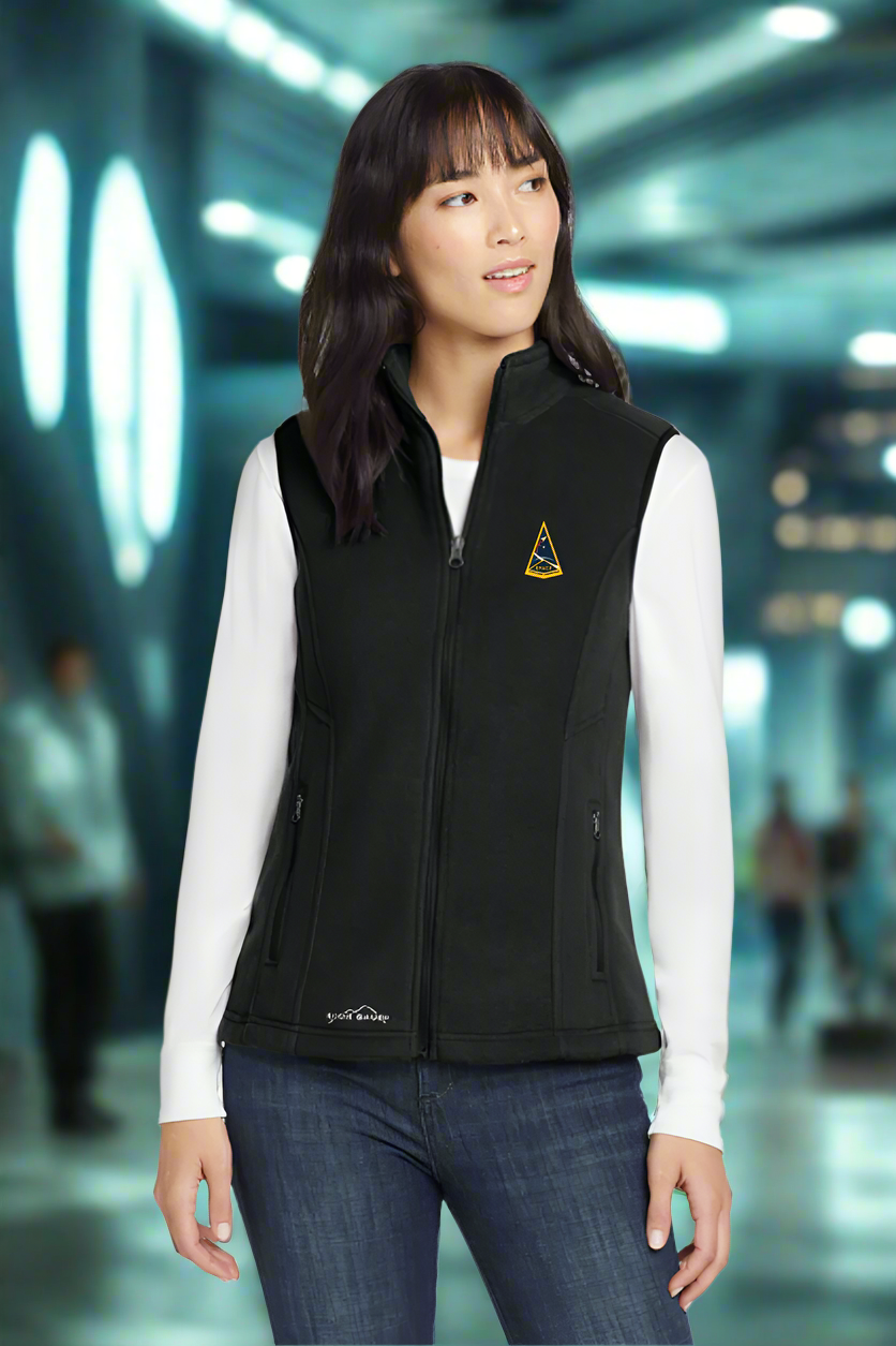Women's Fleece Vest - Embroidered SSC