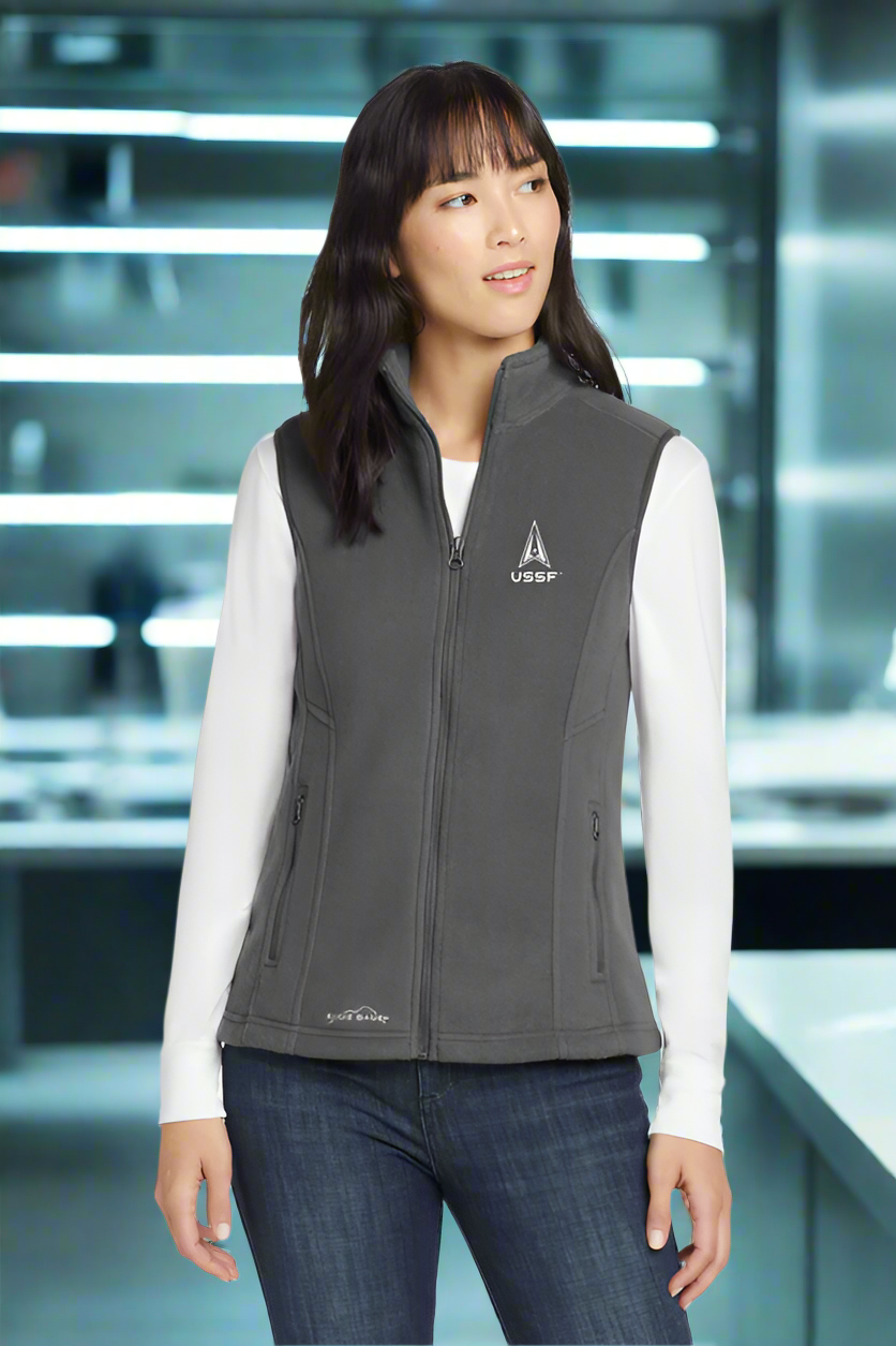 Women's Fleece Vest - Embroidered USSF