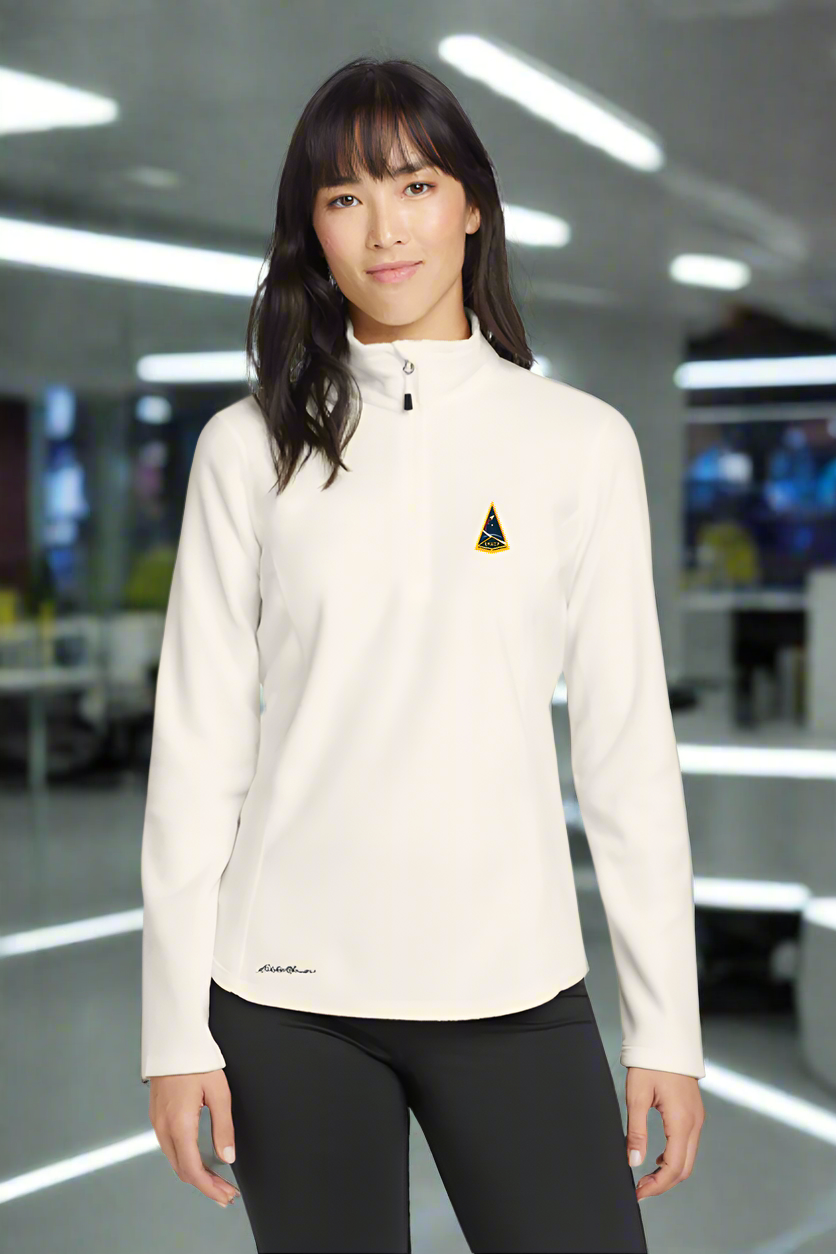 Women's 1/2-Zip Microfleece Jacket - Embroidered SSC