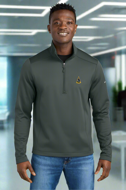 Smooth Mid Layer Fleece 1/2-Zip - Embroidered SSC