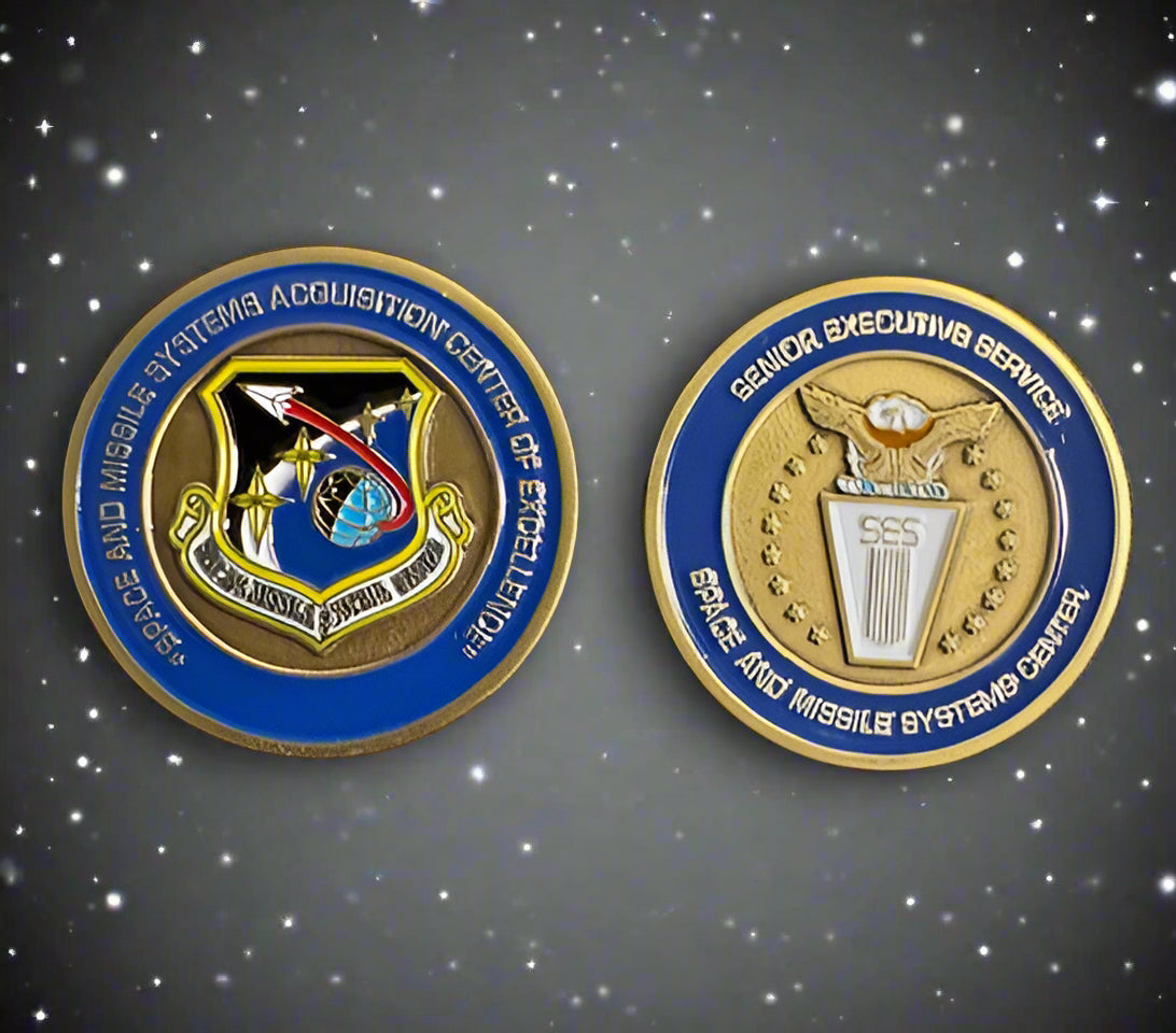 SES Coin - Space and Missile Systems Acquisition Center of Excellence