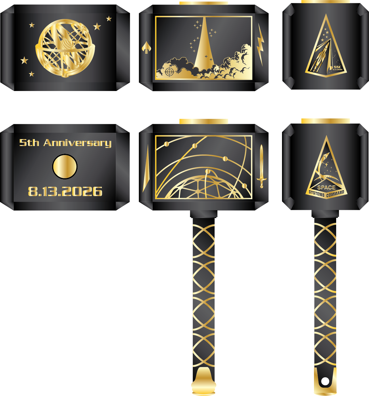 SSC 5th Anniversary Hammer Coin
