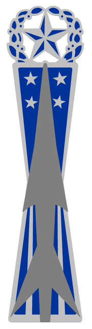 Missile Operator Badge - Metal Art