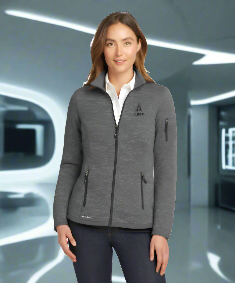 Women's Sweater Fleece Full-Zip - Embroidered USSF