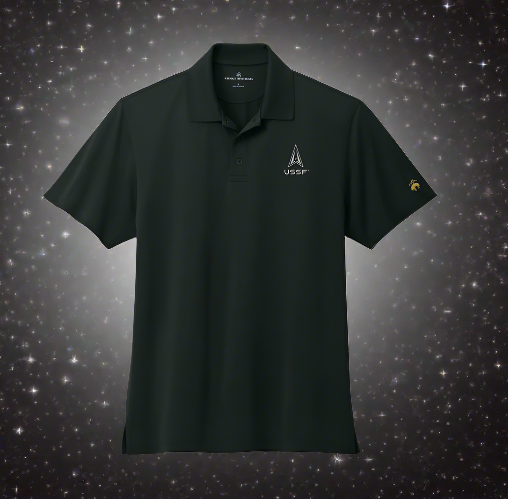 Mesh Pique Performance Polo - Embroidered USSF