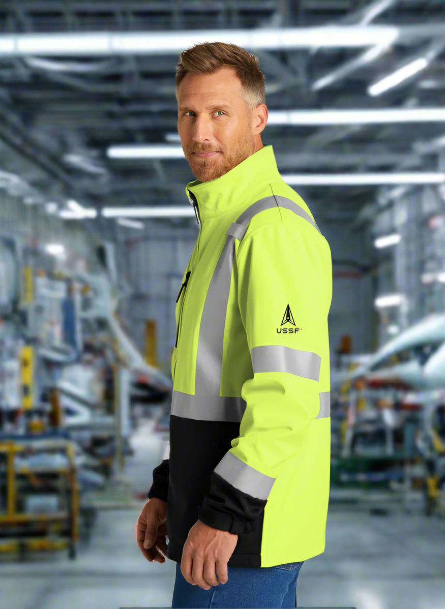 ANSI 107 Class 3 Soft Shell Jacket - USSF