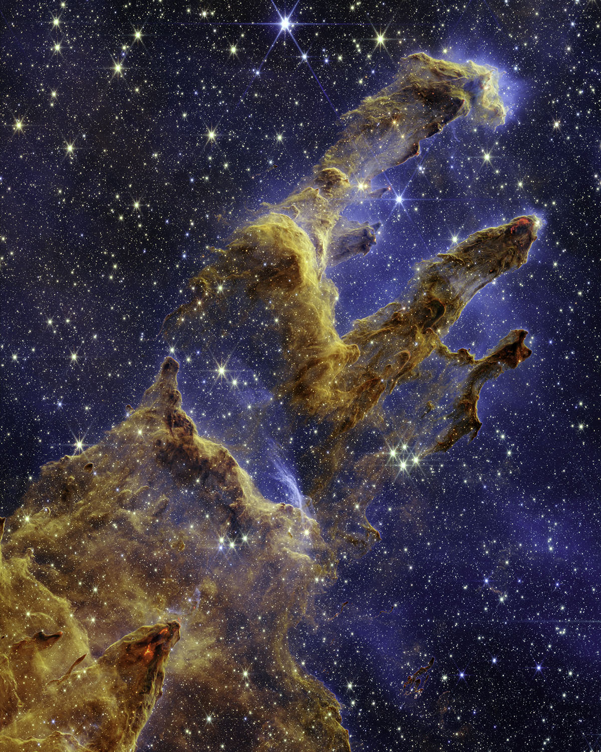 MetalPrint - James Webb Pillars of Creation