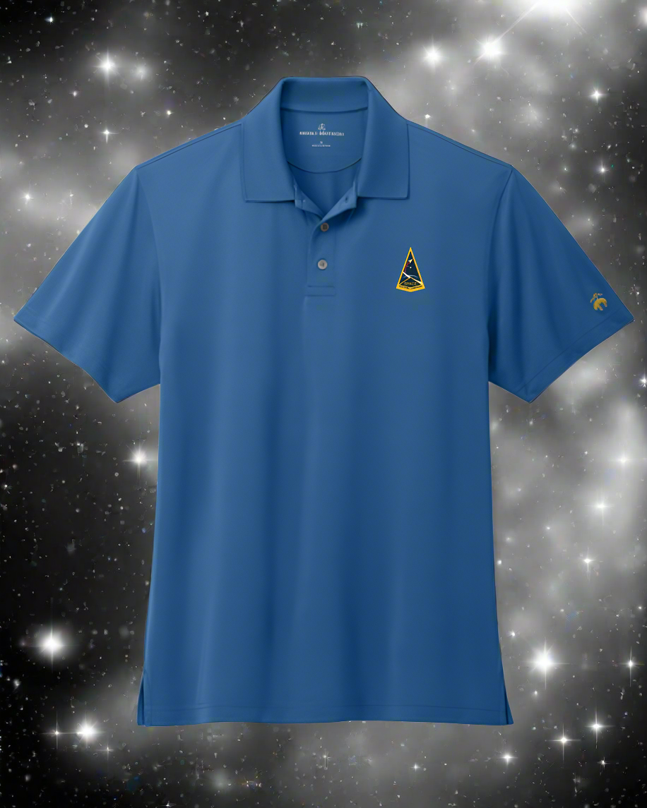 Mesh Pique Performance Polo - Embroidered SSC