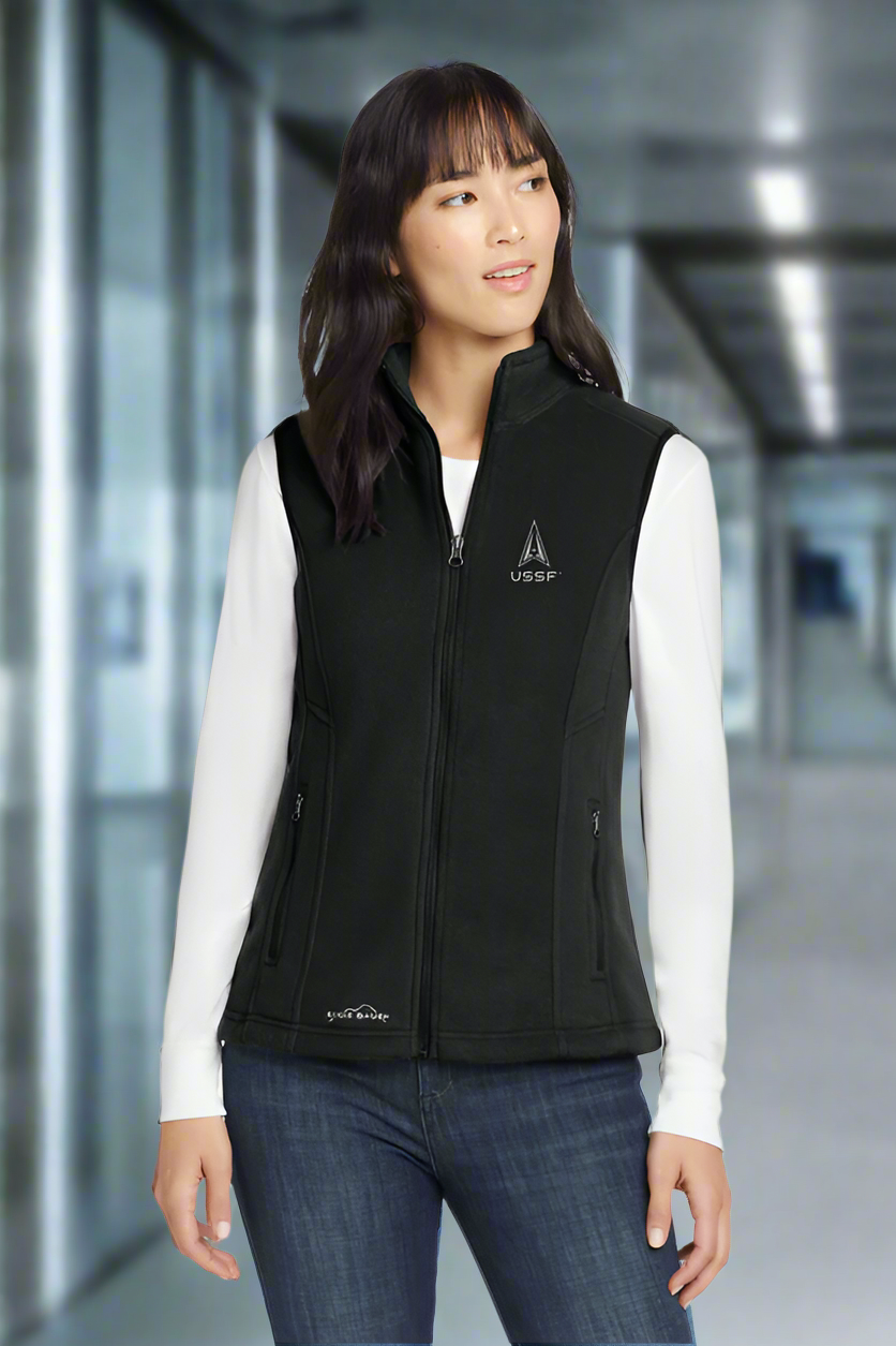 Women's Fleece Vest - Embroidered USSF