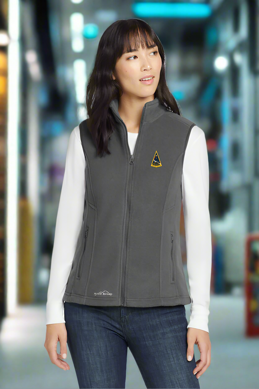 Women's Fleece Vest - Embroidered SSC