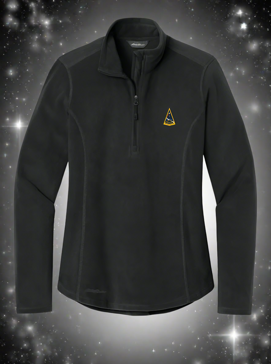 Women's 1/2-Zip Microfleece Jacket - Embroidered SSC