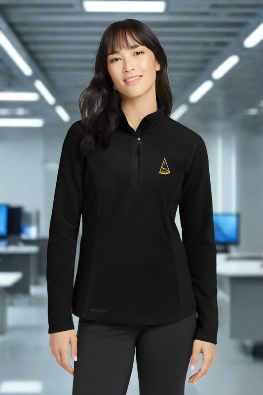 Women's 1/2-Zip Microfleece Jacket - Embroidered SSC