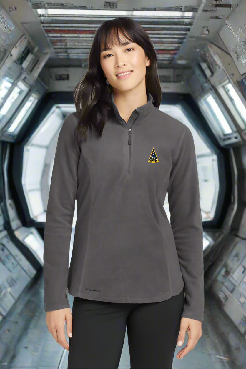 Women's 1/2-Zip Microfleece Jacket - Embroidered SSC