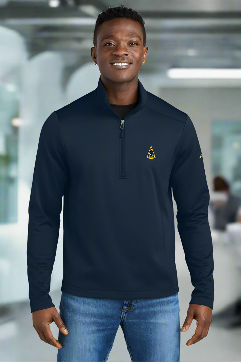 Smooth Mid Layer Fleece 1/2-Zip - Embroidered SSC