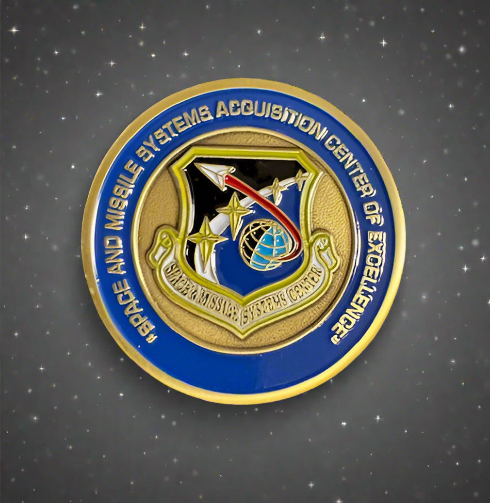 SES Coin - Space and Missile Systems Acquisition Center of Excellence