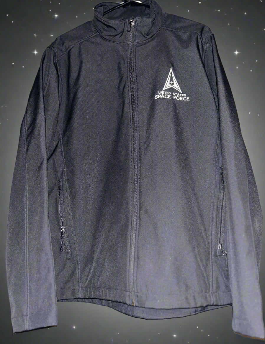Nylon Black Jacket - USSF – The Galactic Emporium