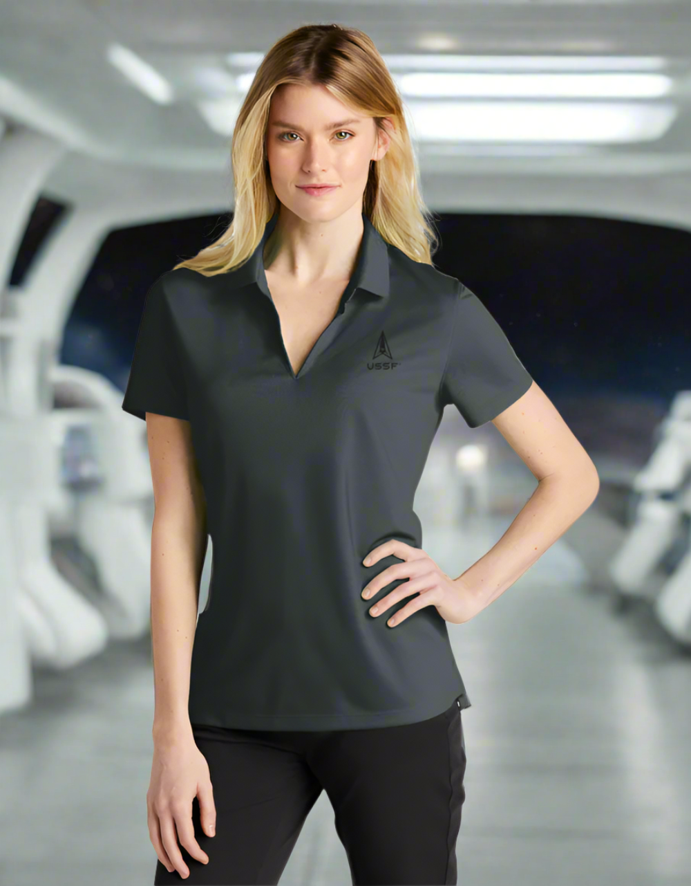 Women's Dri-FIT Micro Pique 2.0 Polo - Embroidered USSF
