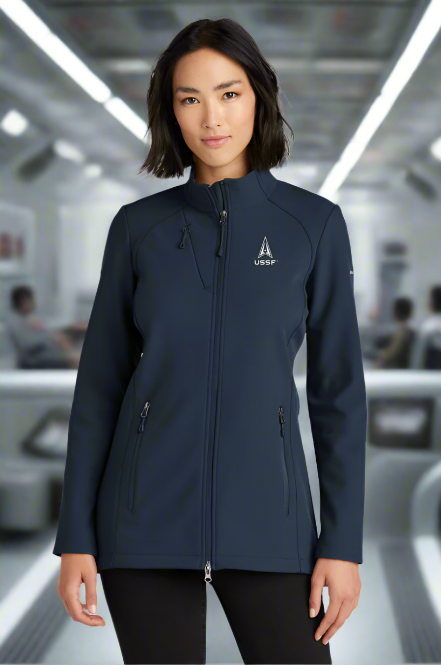 Women's Stretch Soft Shell Jacket - USSF