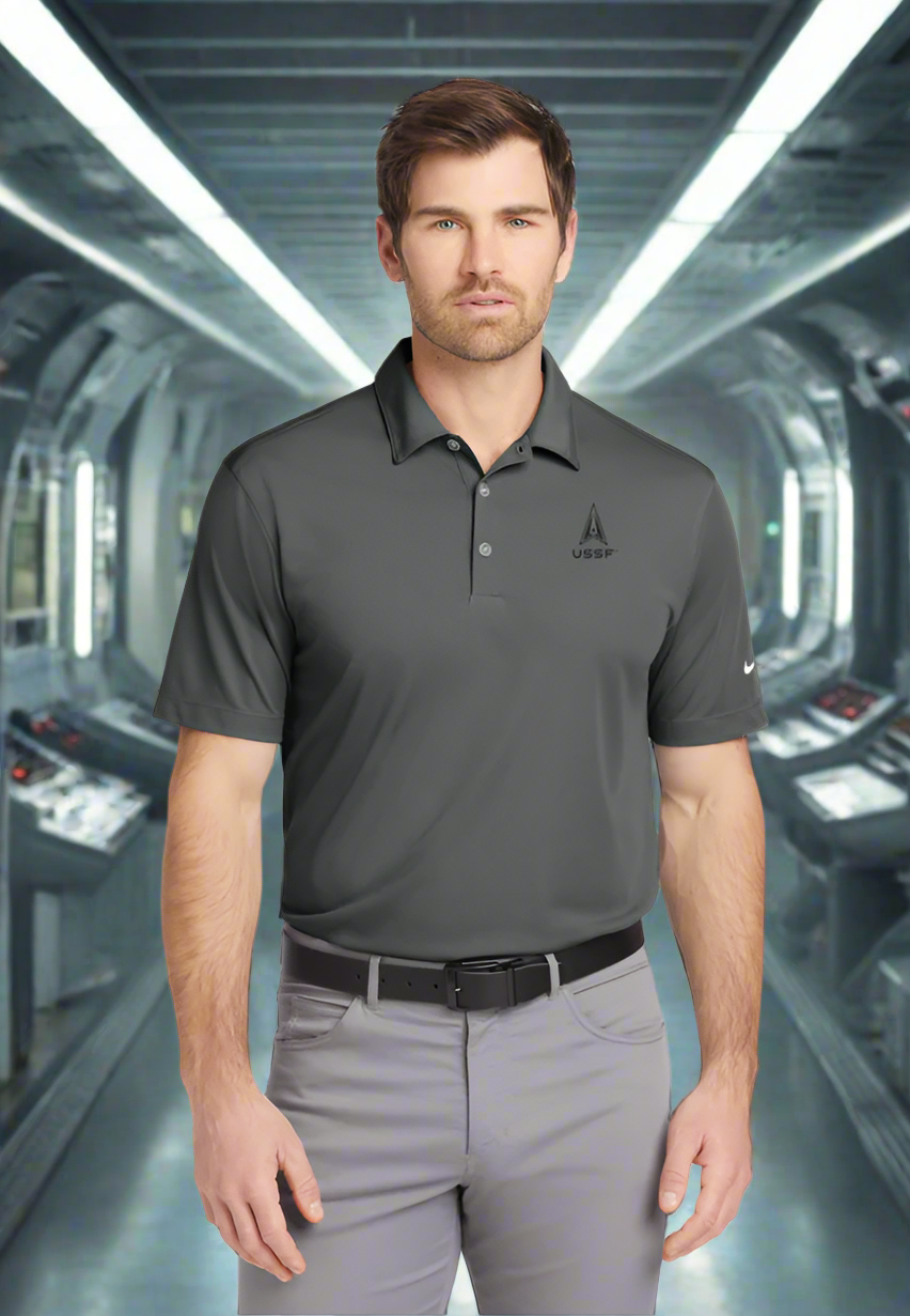 Dri-FIT Vertical Mesh Polo - Embroidered USSF