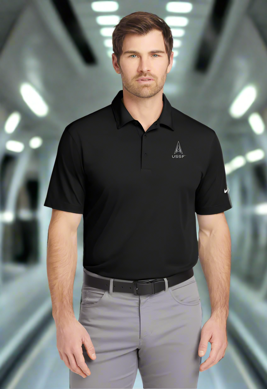 Dri-FIT Vertical Mesh Polo - Embroidered USSF