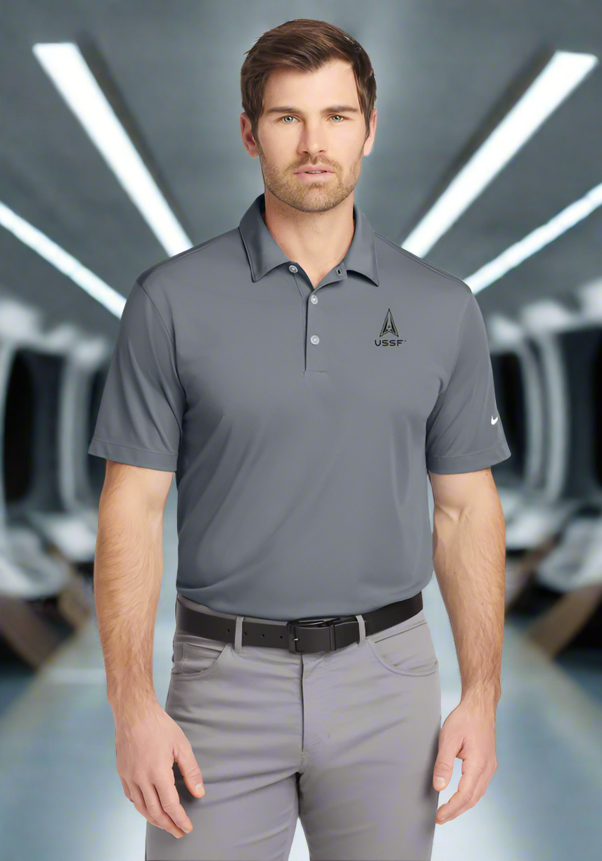 Dri-FIT Vertical Mesh Polo - Embroidered USSF