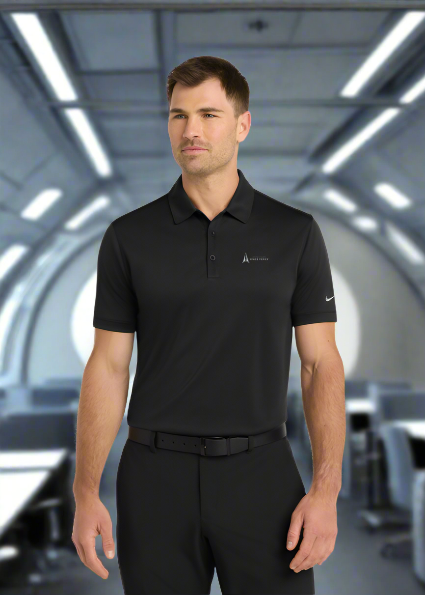 Dri-FIT Players Modern-Fit Polo - Space Force Horizontal Logo